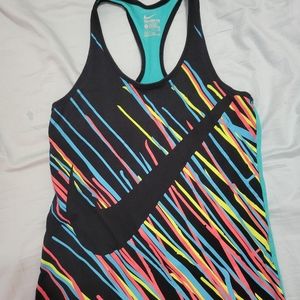 Small multi color Nike Racerback